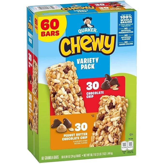 Quakar Chewy Granola Variety Pack